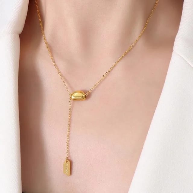 GOLDEN DROP NECKLACE