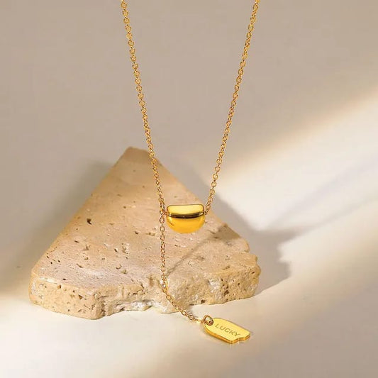 GOLDEN DROP NECKLACE