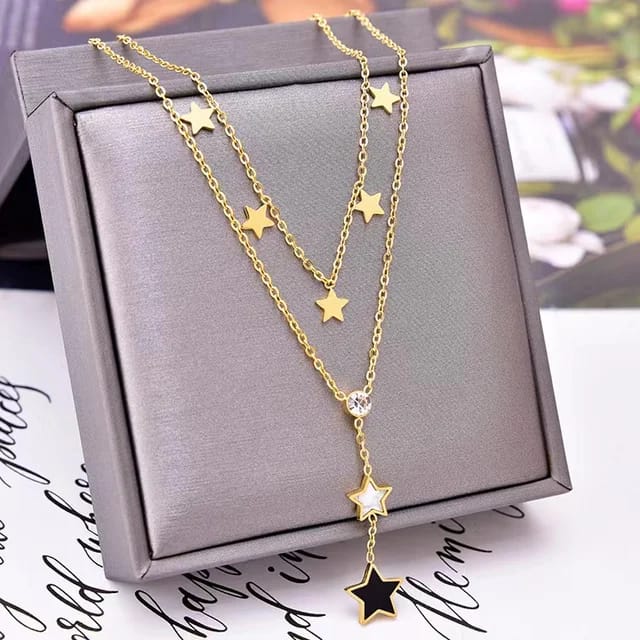 STAR LAYERED NECKLACE